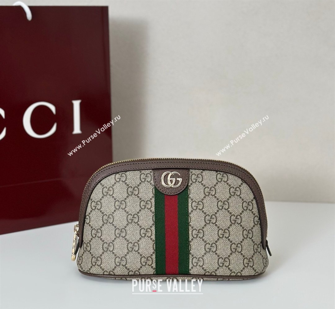 Gucci Ophidia small cosmetic case in GG Canvas 2026 838483 (DLH-260128145)