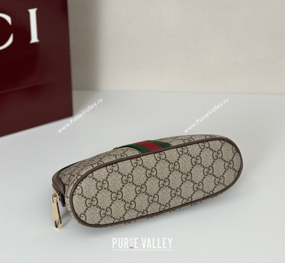 Gucci Ophidia small cosmetic case in GG Canvas 2026 838483 (DLH-260128145)