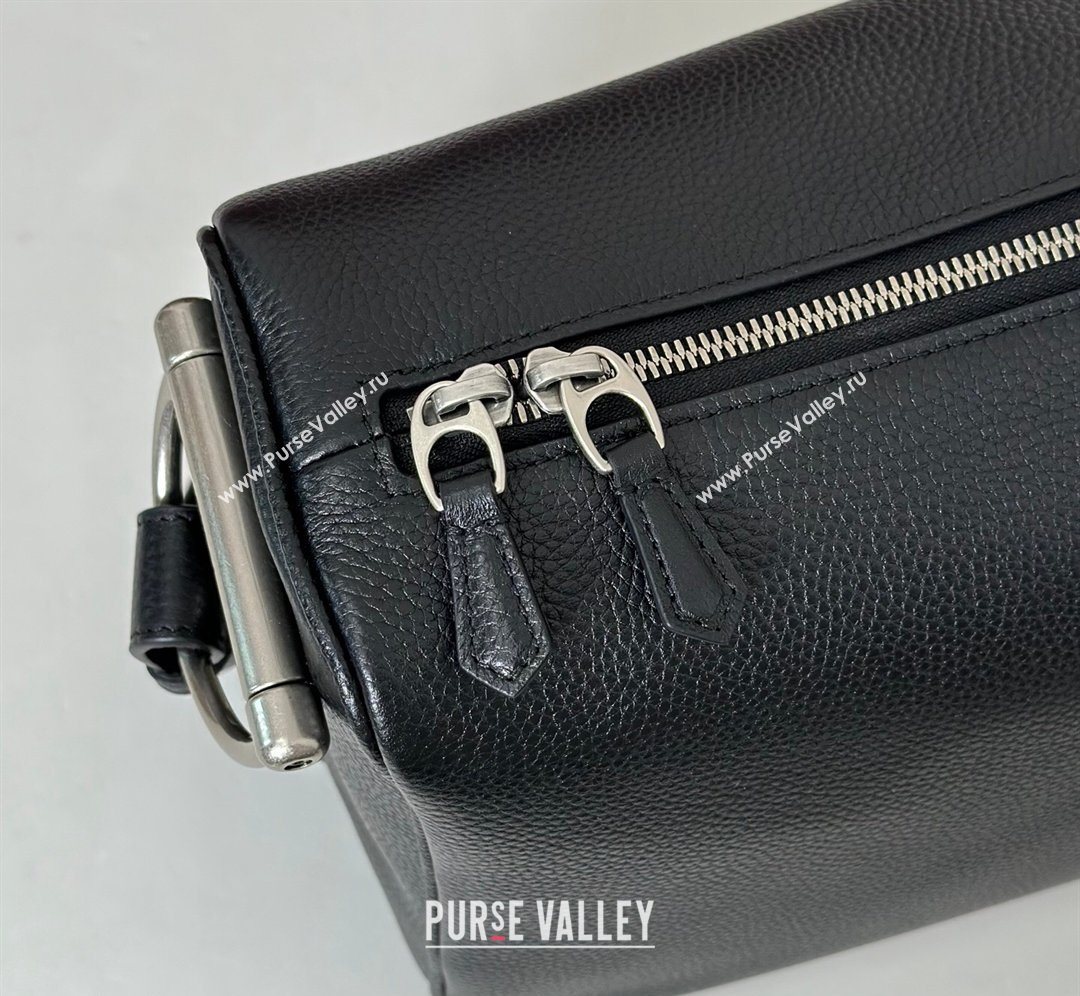 Gucci Mens Half Horsebit crossbody bag in Leather Black 2026 862810 (DLH-260128148)