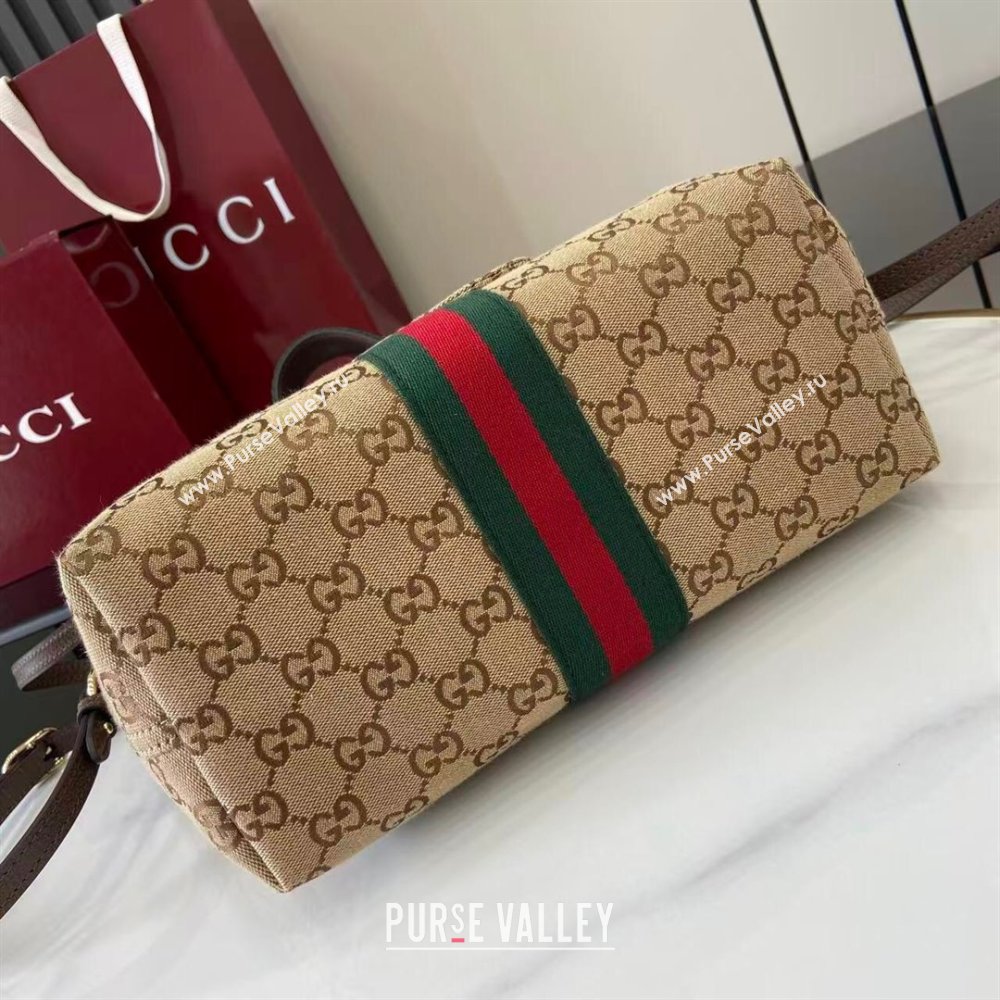 Gucci Giglio Small Tote Bag in GG Canvas 860845 Beige 2025 (XLU-251125020)