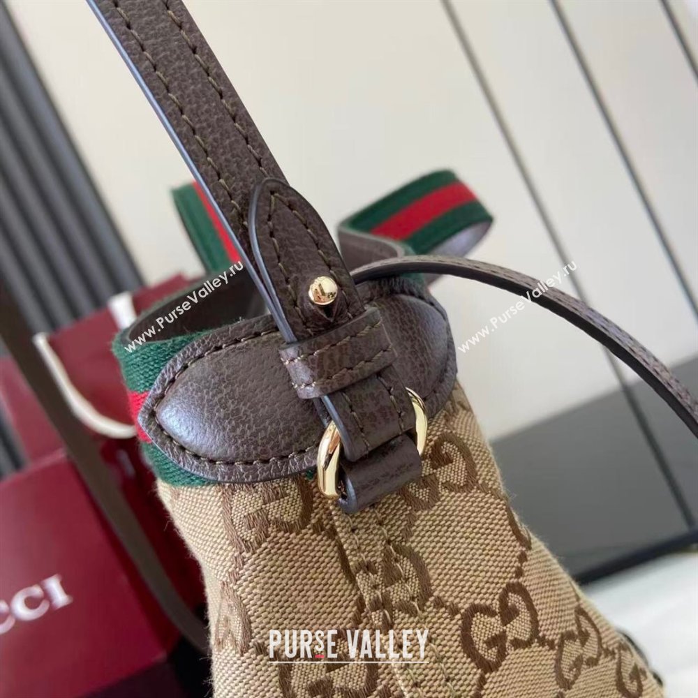 Gucci Giglio Small Tote Bag in GG Canvas 860845 Beige 2025 (XLU-251125020)