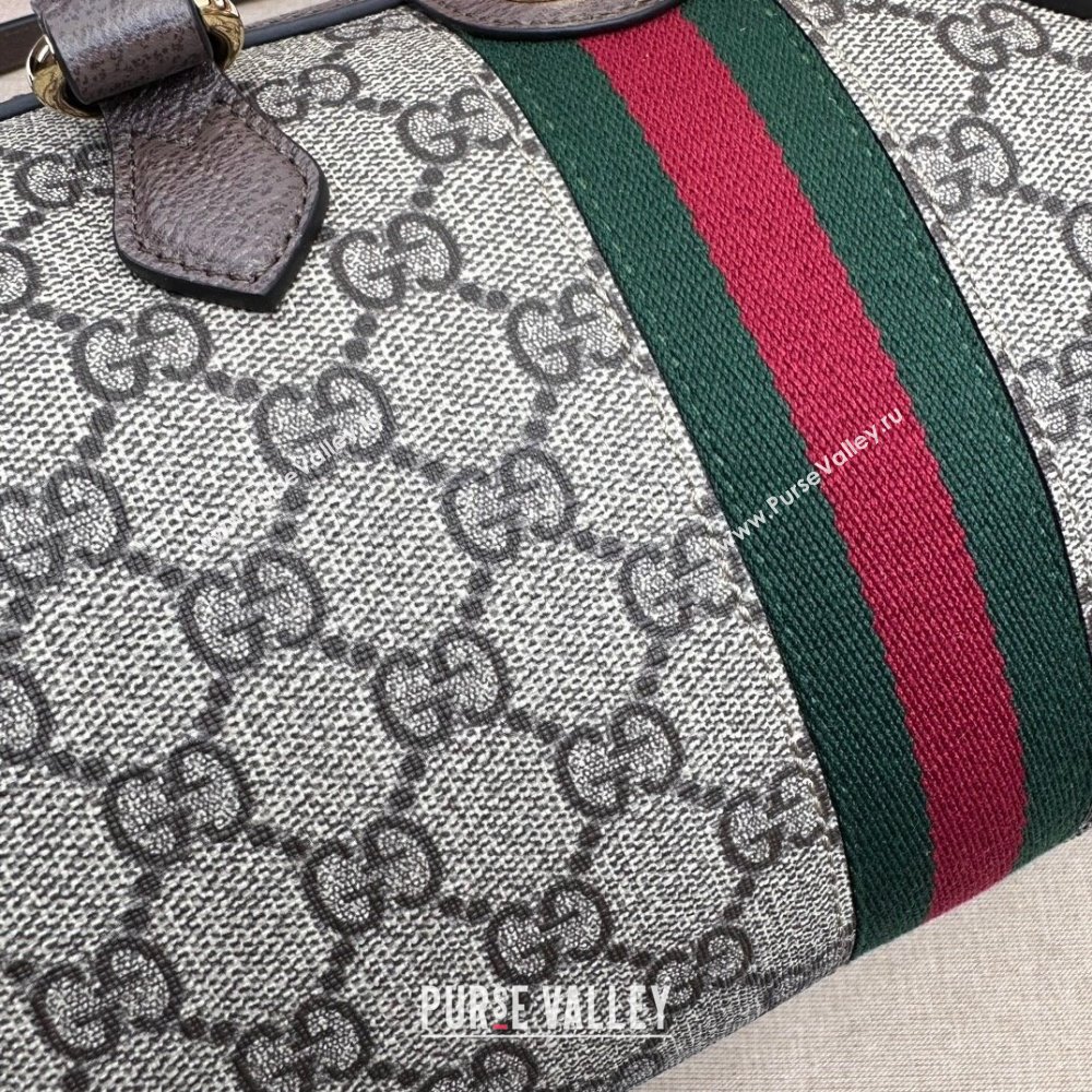 Gucci Ophidia GG Canvas Small Top Handle Bag 772061 Beige/Brown 2023 (DLH-231227123)