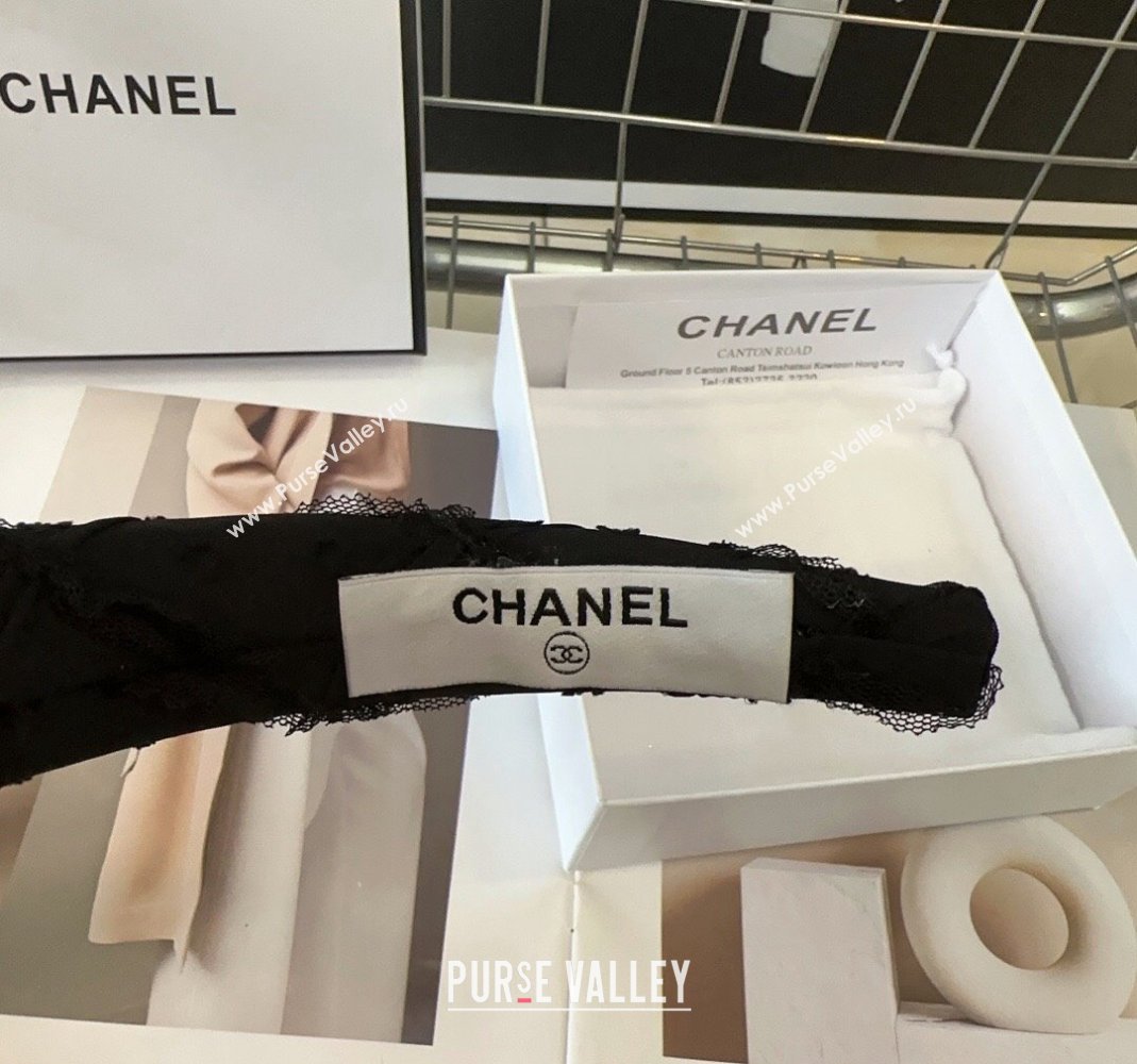 Chanel Hair Clip White/Black 2024 0513 (XMN-240513165)