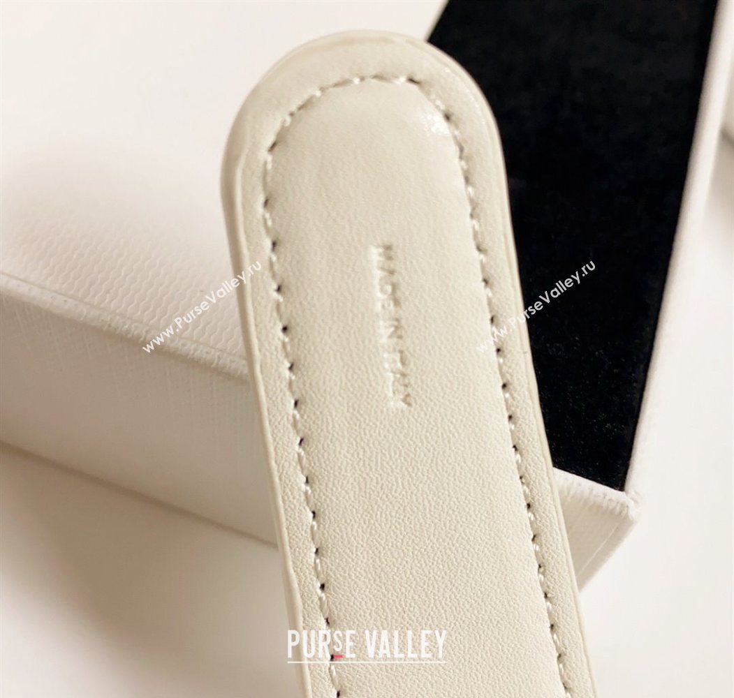 Celine Headband White Leather 2025 0724 (YF-250724002)