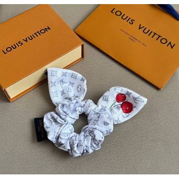 Louis Vuitton LV x TM Cerise Cherry Bow Hairring White 2025 (YF-250723081)