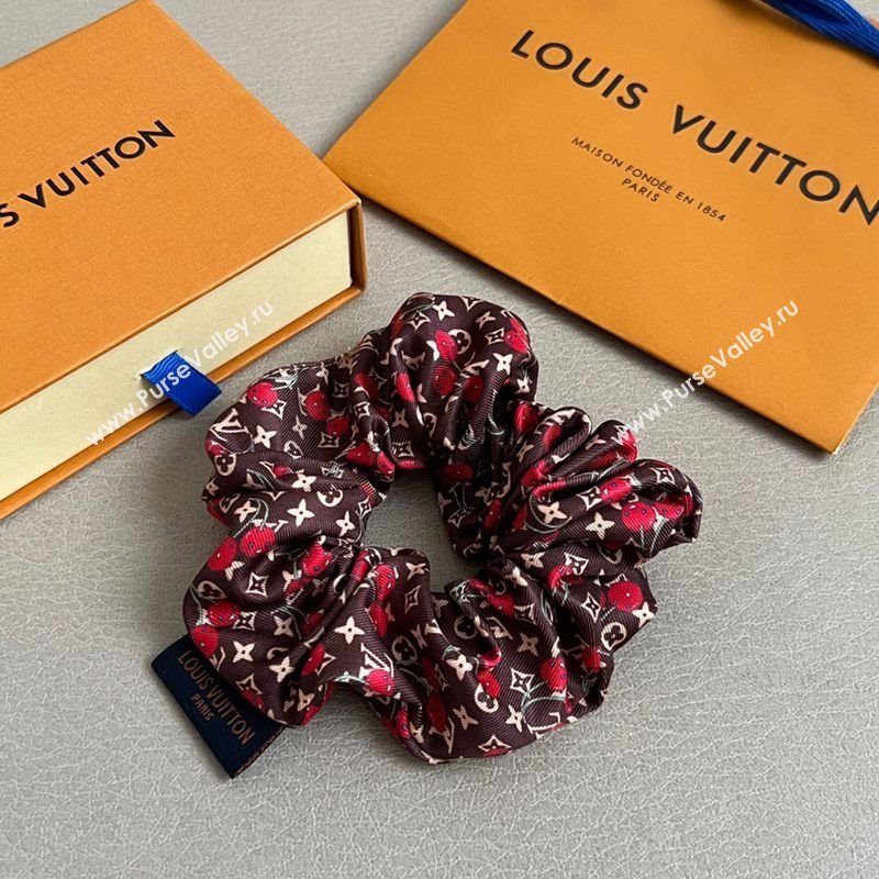 Louis Vuitton LV x TM Cerise Cherry Hairring Brown 2025 0723 (YF-250723084)