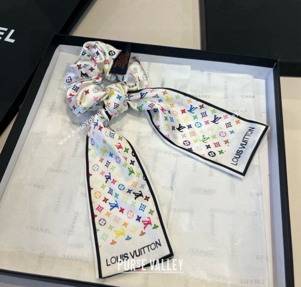 Louis Vuitton LV x TM Multicolor Bow Hairring White 2025 (XMN-250723092)