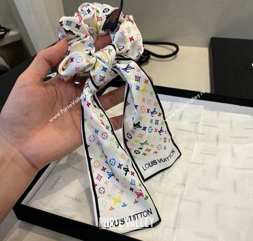 Louis Vuitton LV x TM Multicolor Bow Hairring White 2025 (XMN-250723092)