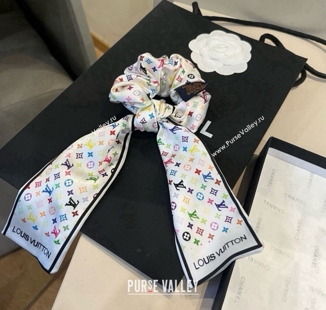 Louis Vuitton LV x TM Multicolor Bow Hairring White 2025 (XMN-250723092)