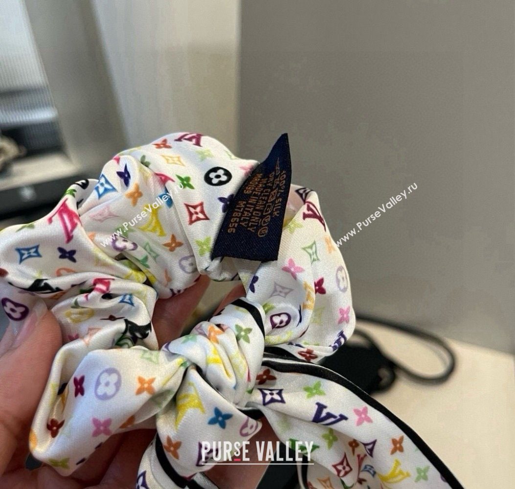 Louis Vuitton LV x TM Multicolor Bow Hairring White 2025 (XMN-250723092)