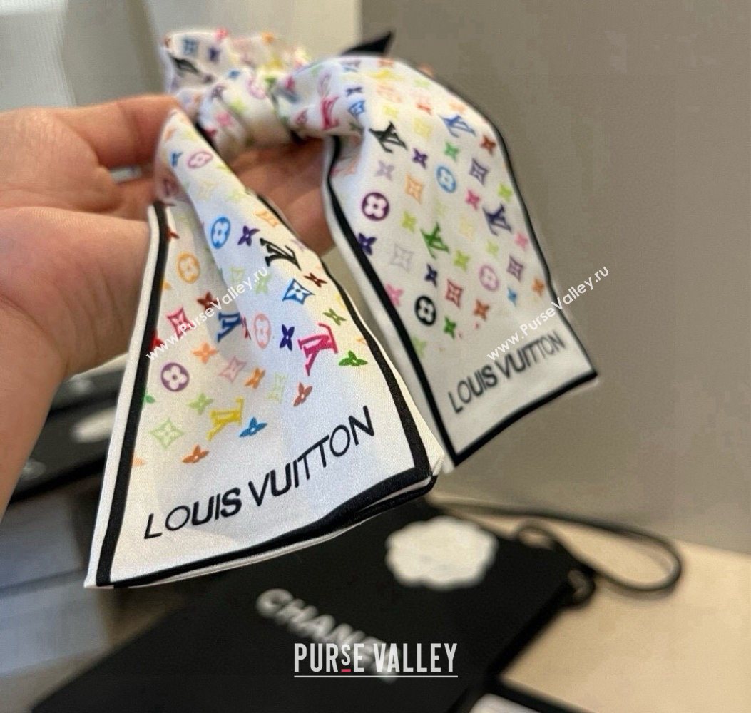 Louis Vuitton LV x TM Multicolor Bow Hairring White 2025 (XMN-250723092)