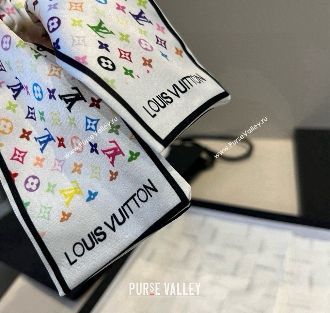 Louis Vuitton LV x TM Multicolor Bow Hairring White 2025 (XMN-250723092)