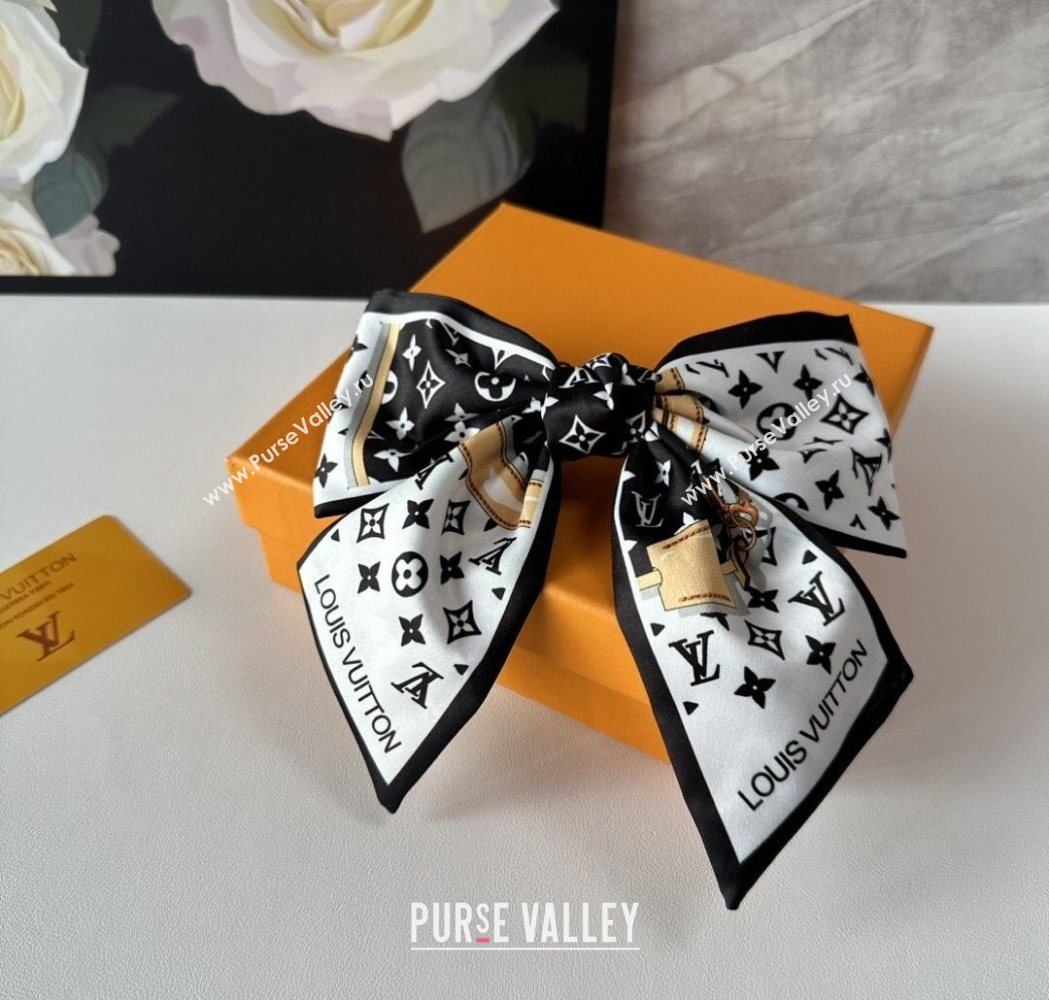 Louis Vuitton Bow Hair Clip White 2025 0723 (SHI-250723094)