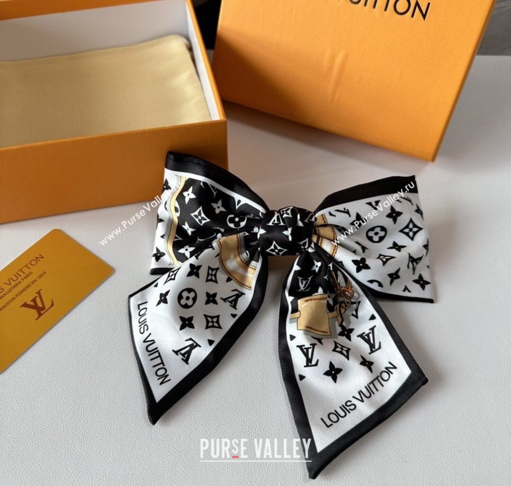 Louis Vuitton Bow Hair Clip White 2025 0723 (SHI-250723094)