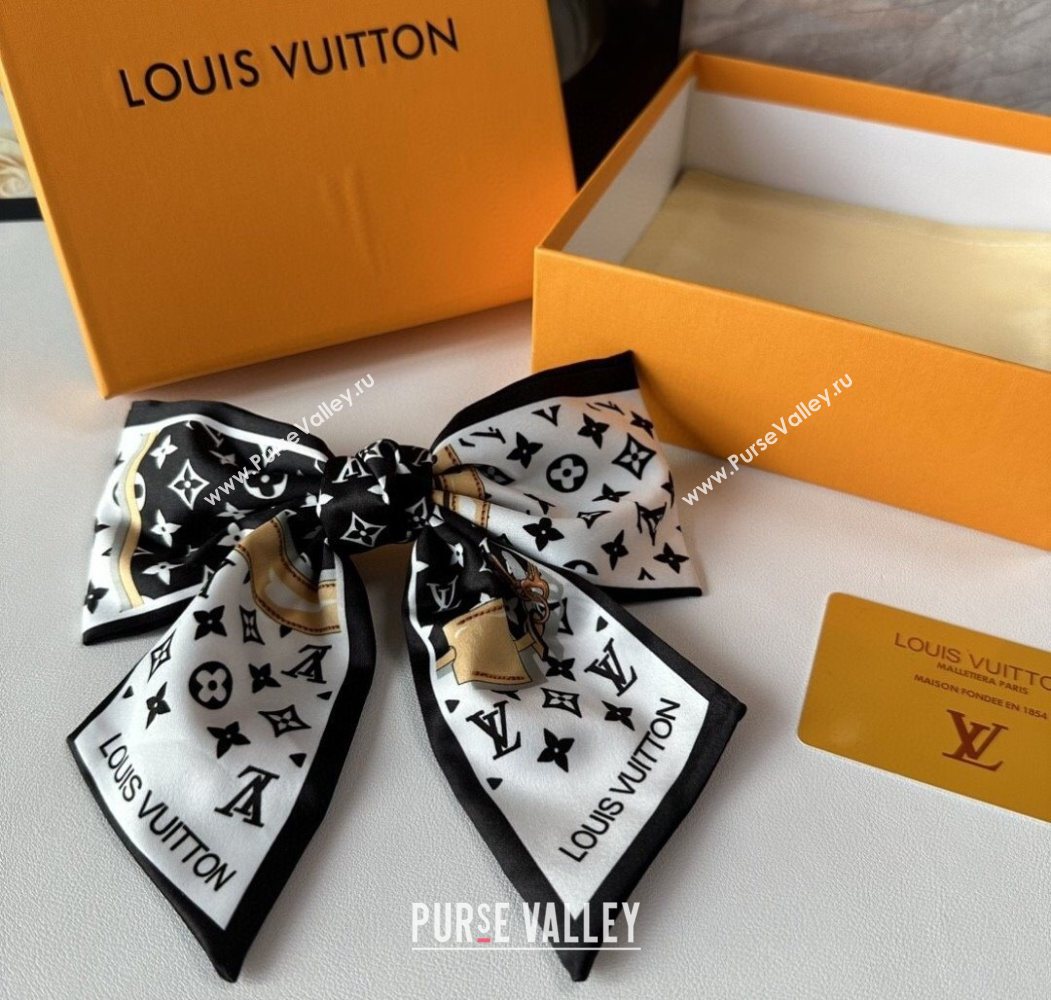 Louis Vuitton Bow Hair Clip White 2025 0723 (SHI-250723094)