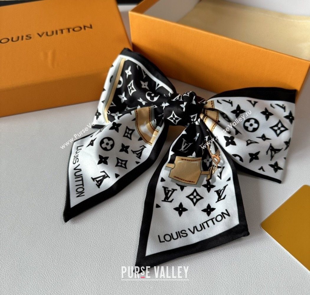 Louis Vuitton Bow Hair Clip White 2025 0723 (SHI-250723094)