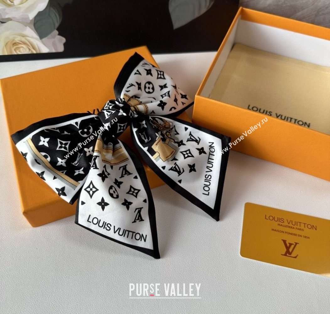 Louis Vuitton Bow Hair Clip White 2025 0723 (SHI-250723094)