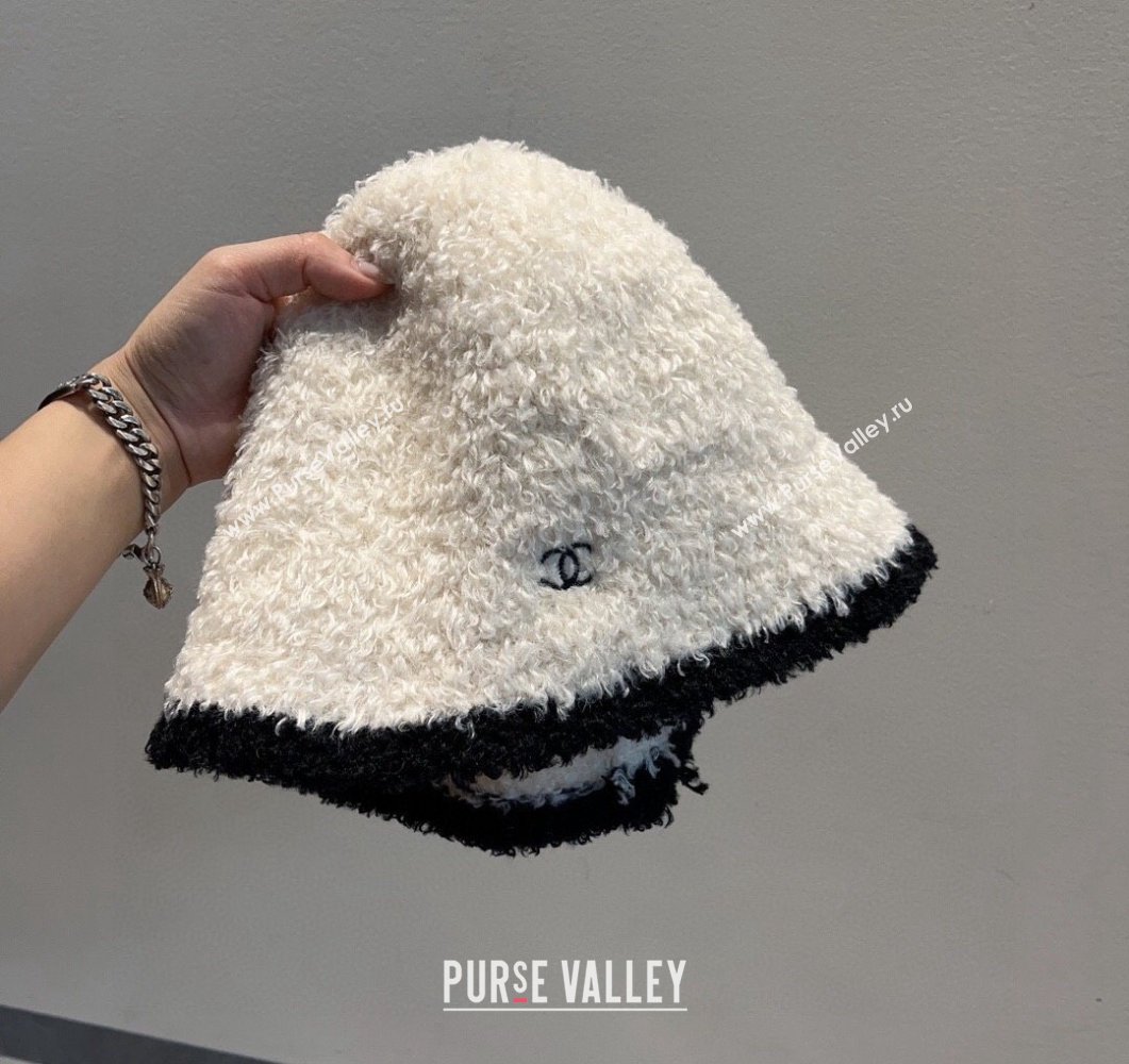Chanel Bucket hat White/Black 2023 0905 (XMN-230905031)