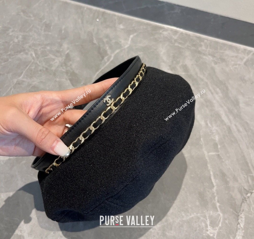 Chanel Chain Beret Hat Black 2023 CH090504 (MAO-230905043)