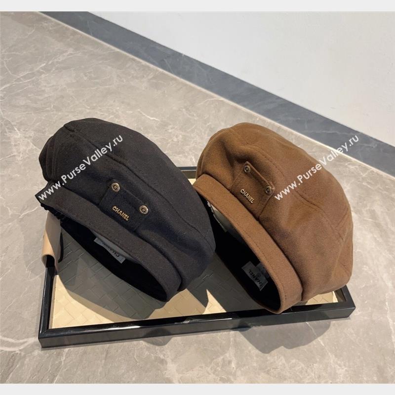 Chanel Canvas Beret hat 2023 0905 (XMN-230905034)