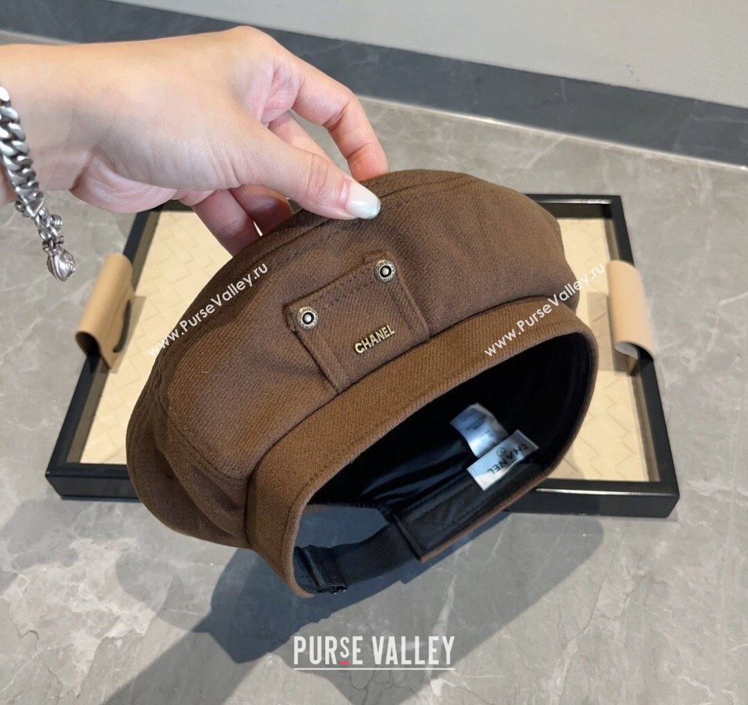 Chanel Canvas Beret hat 2023 0905 (XMN-230905034)