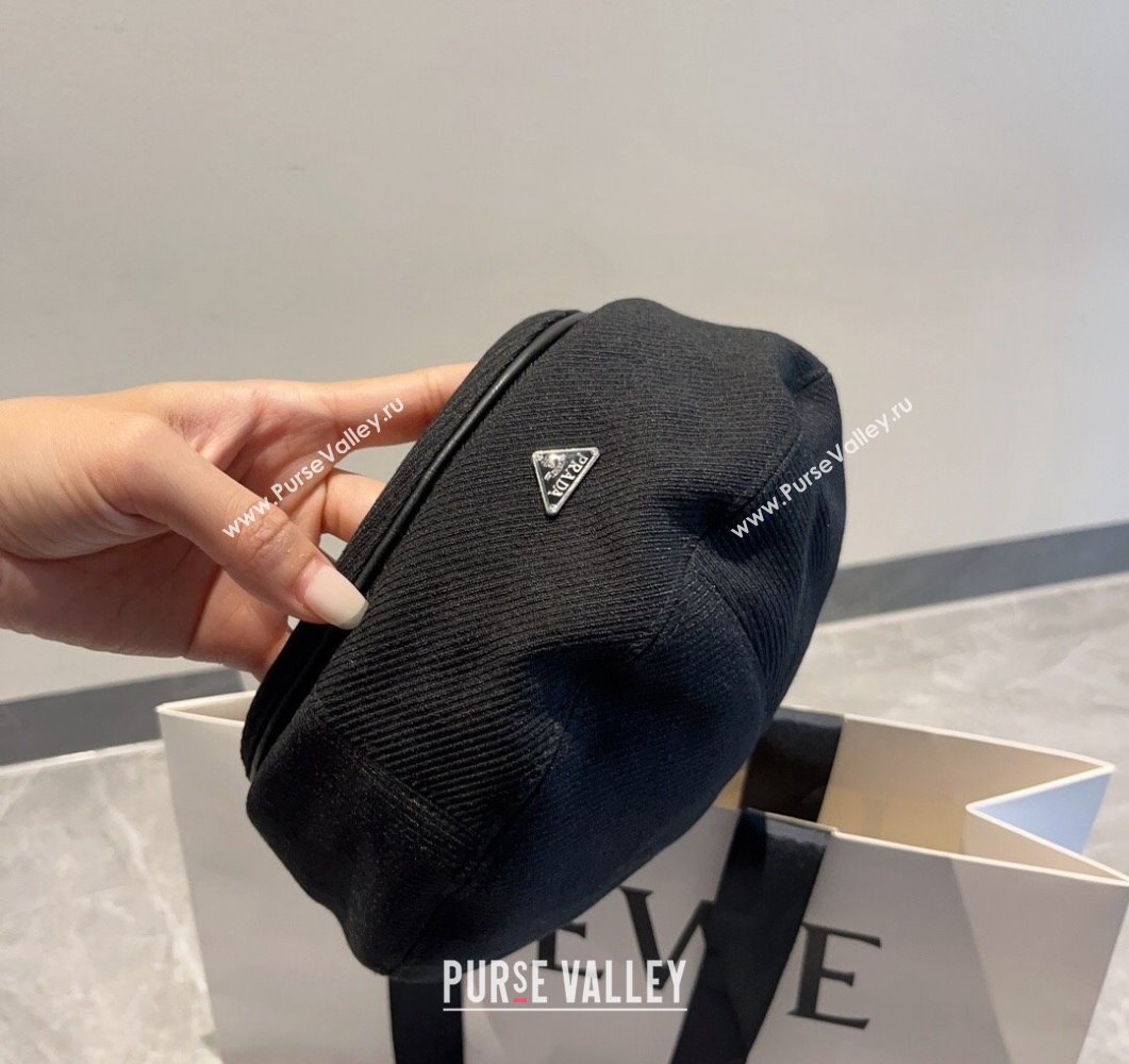 Prada Beret Hat Black 2023 PR09052 (XMN-230905036)