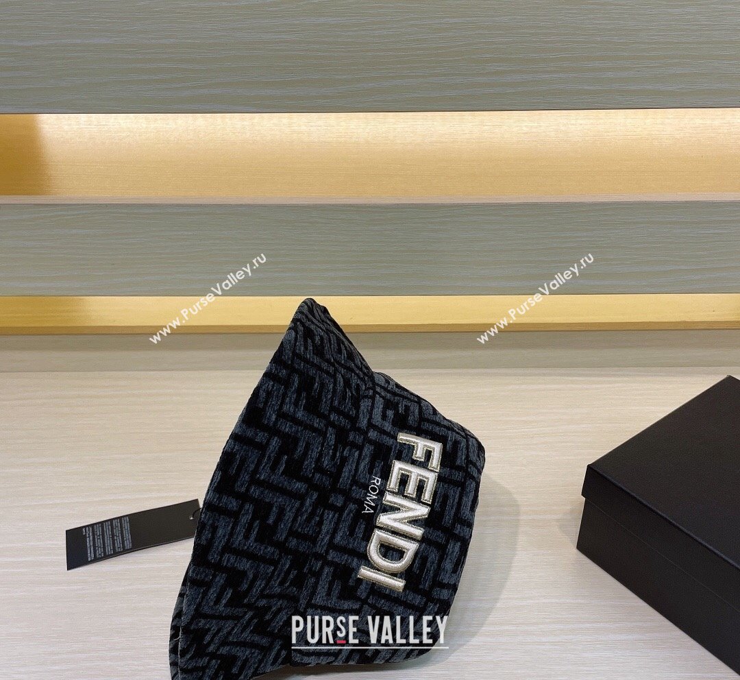 Fendi FF Bucket Hat Blue 2023 FE10181 (XMN-231018020)