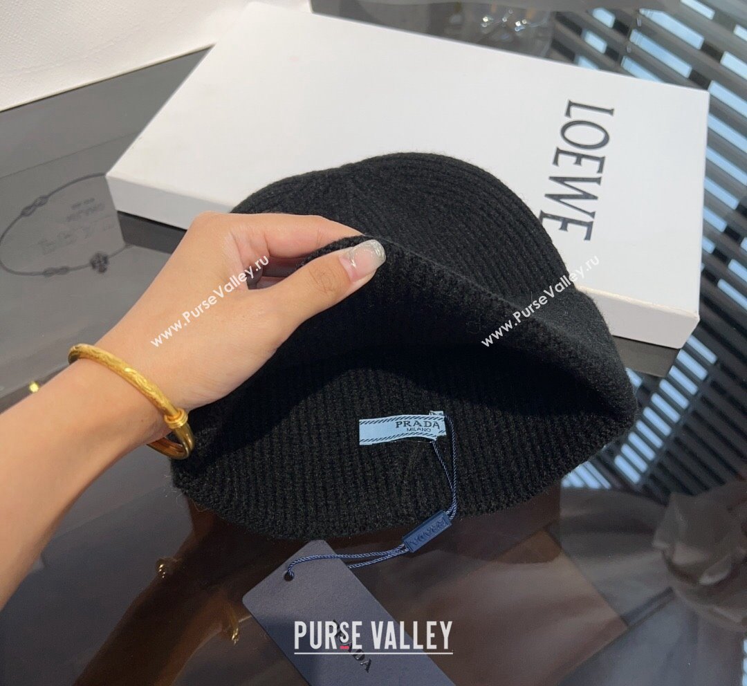 Prada Knit hat Black 2023 PR10182 (MAO-231018028)