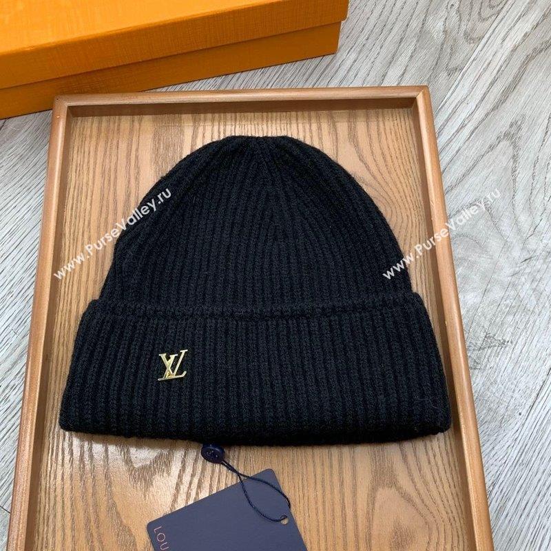 Louis Vuitton Knit Hat Black 2023 10282 (MAO-231028050)