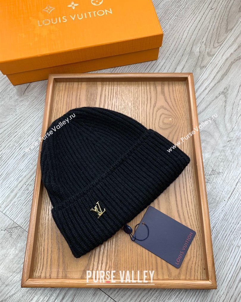 Louis Vuitton Knit Hat Black 2023 10282 (MAO-231028050)