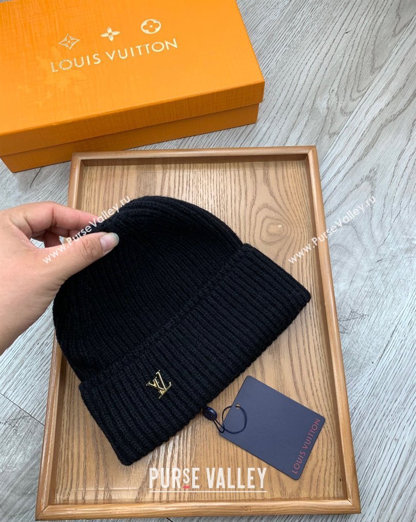 Louis Vuitton Knit Hat Black 2023 10282 (MAO-231028050)