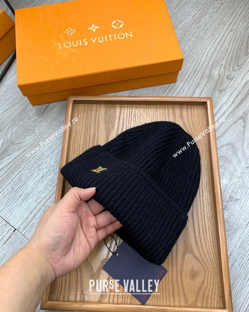 Louis Vuitton Knit Hat Black 2023 10282 (MAO-231028050)