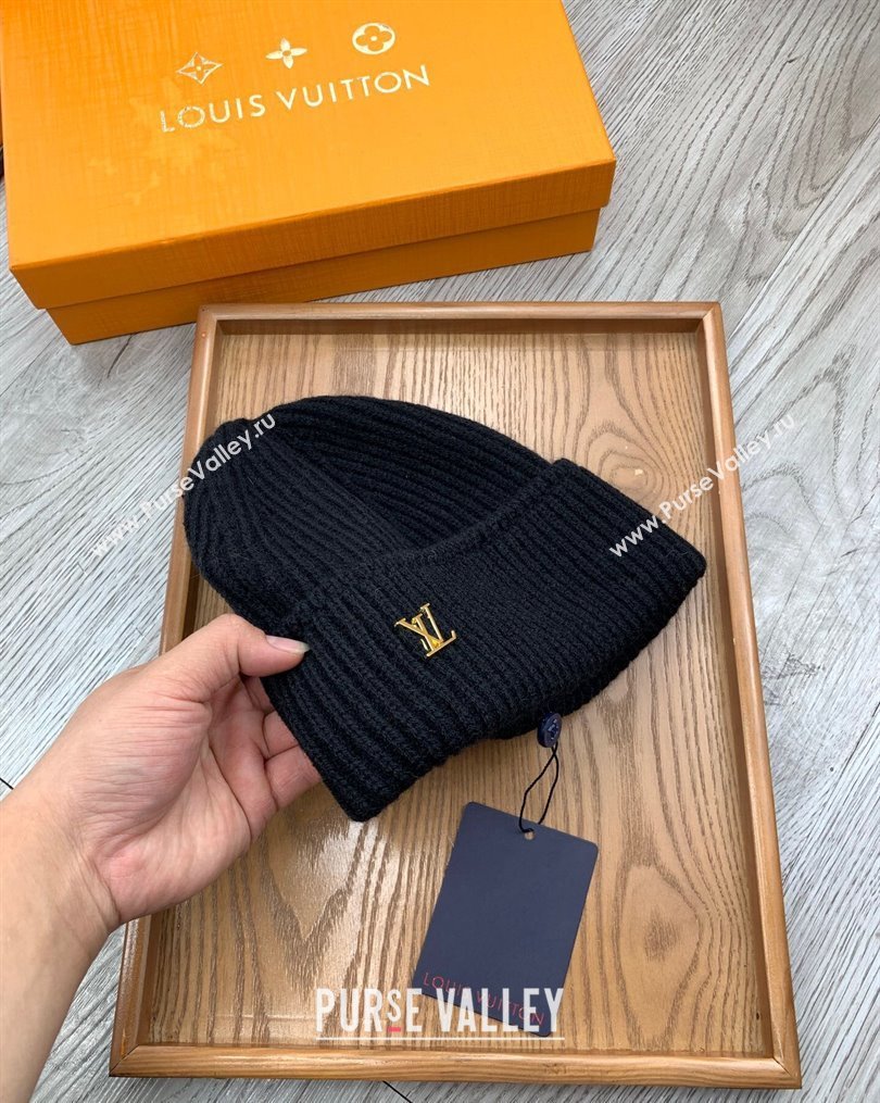 Louis Vuitton Knit Hat Black 2023 10282 (MAO-231028050)