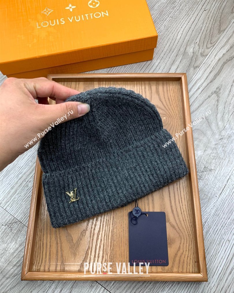 Louis Vuitton Knit Hat Dark Grey 2023 10282 (MAO-231028053)