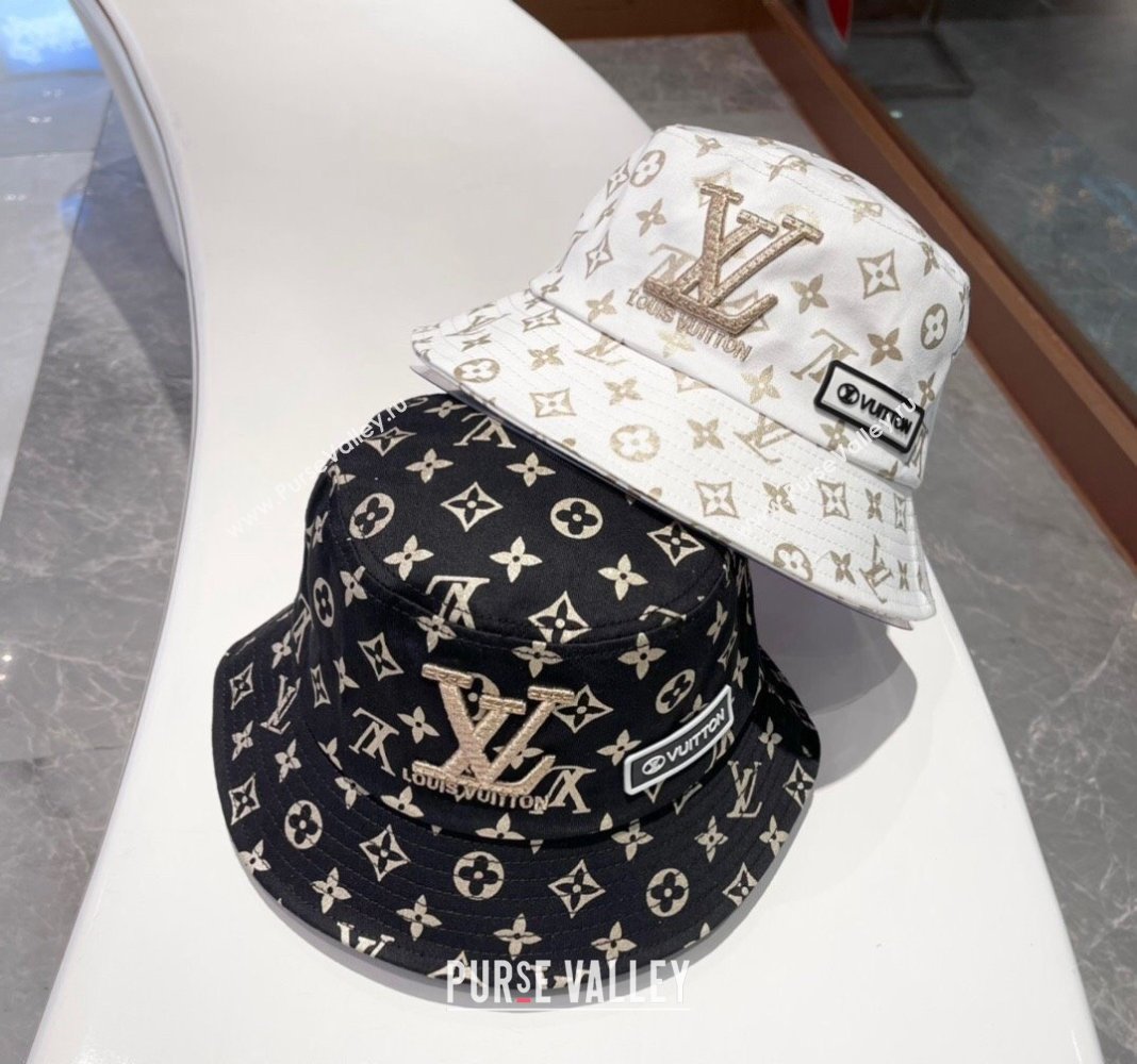 Louis Vuitton Bucket Hat White 2024 040301 (A-240403058)