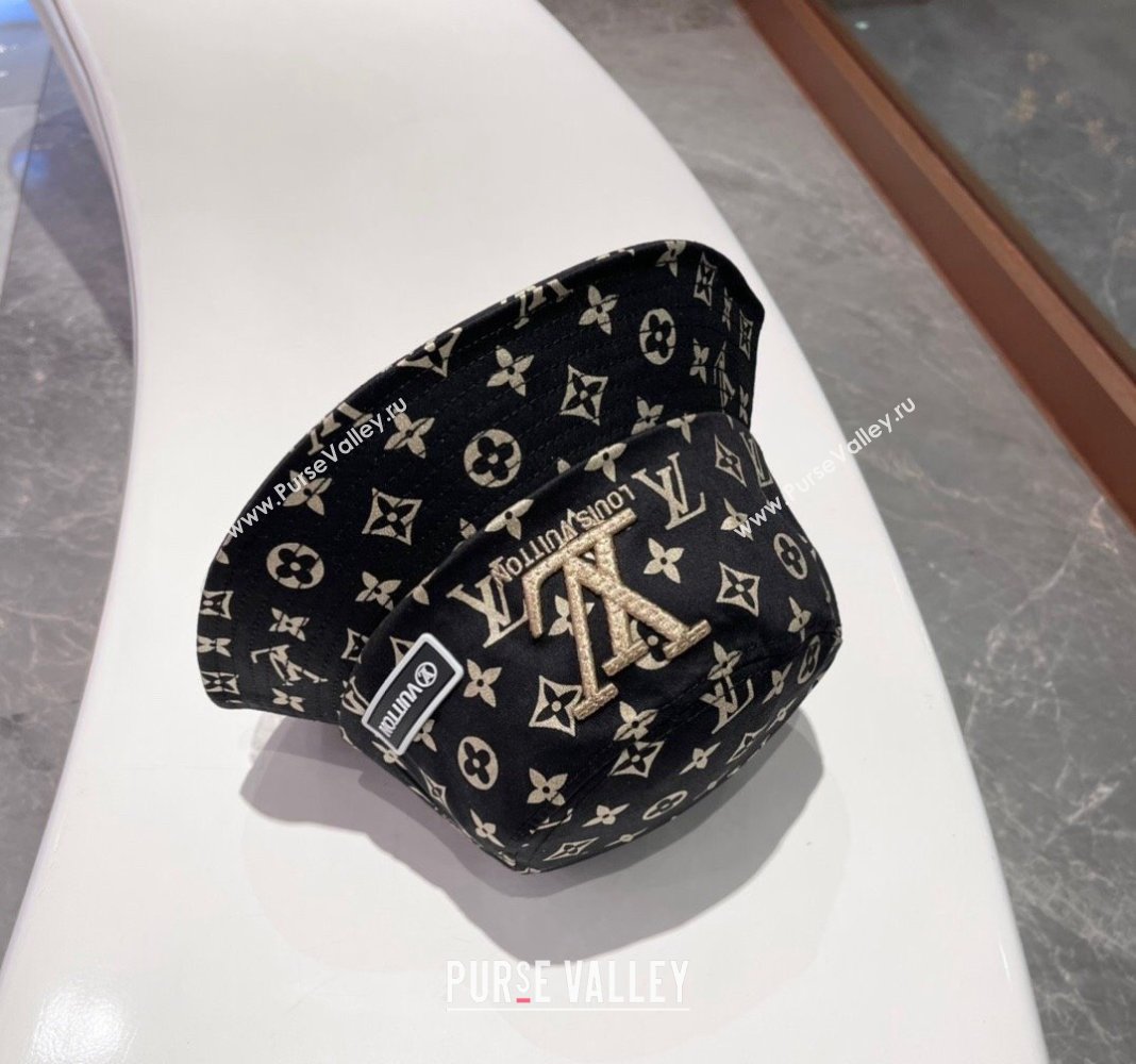 Louis Vuitton Bucket Hat Black 2024 040301 (A-240403059)