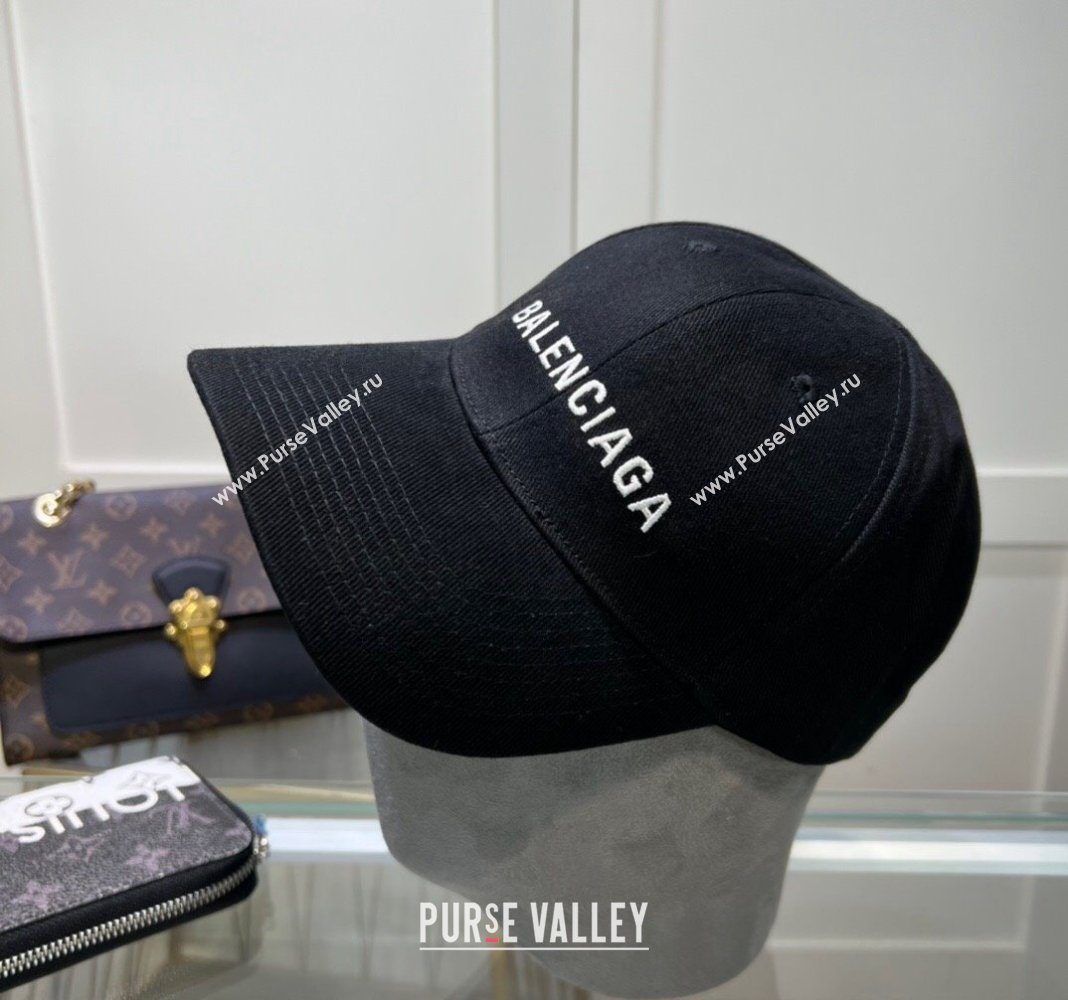 Balenciaga Baseball Hat Black 2 2024 040301 (A-240403060)