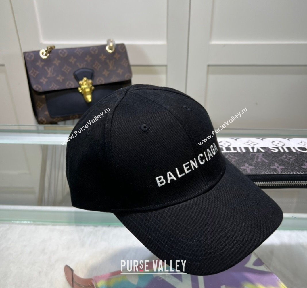 Balenciaga Baseball Hat Black 2 2024 040301 (A-240403060)