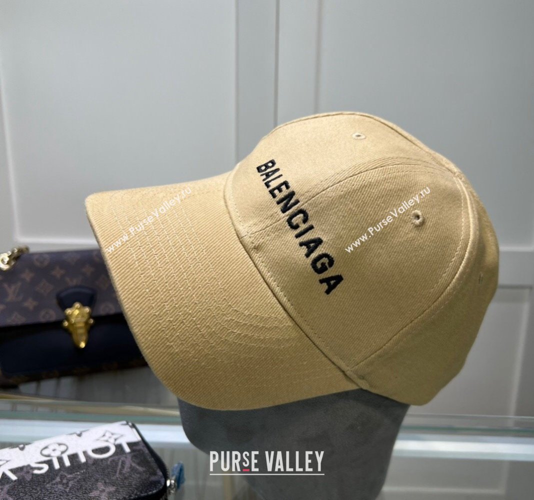 Balenciaga Baseball Hat Beige 2024 040301 (A-240403065)