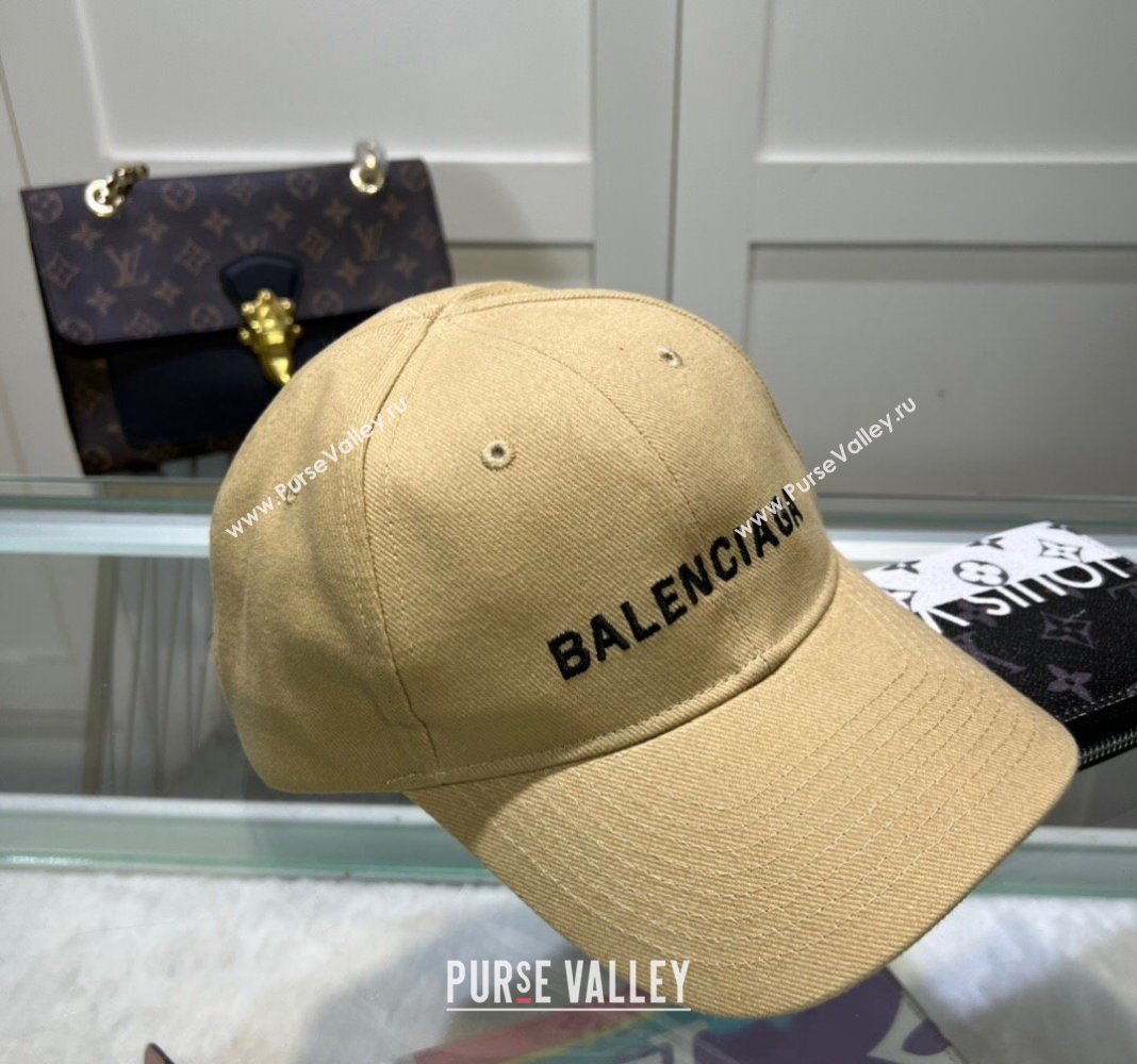 Balenciaga Baseball Hat Beige 2024 040301 (A-240403065)