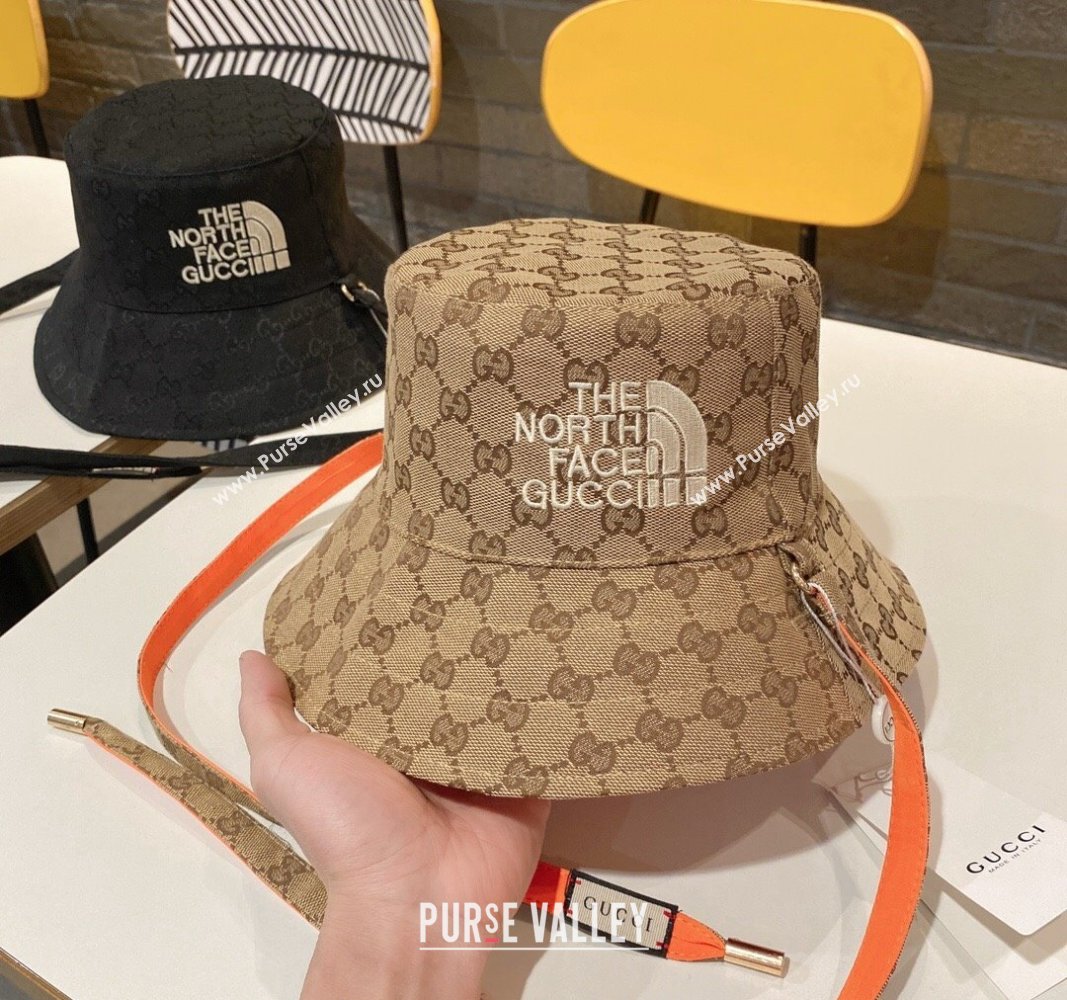 The North Face x Gucci Baseball Hat Beige/Orange 2024 0403 (A-240403077)