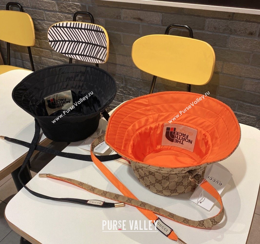 The North Face x Gucci Baseball Hat Beige/Orange 2024 0403 (A-240403077)