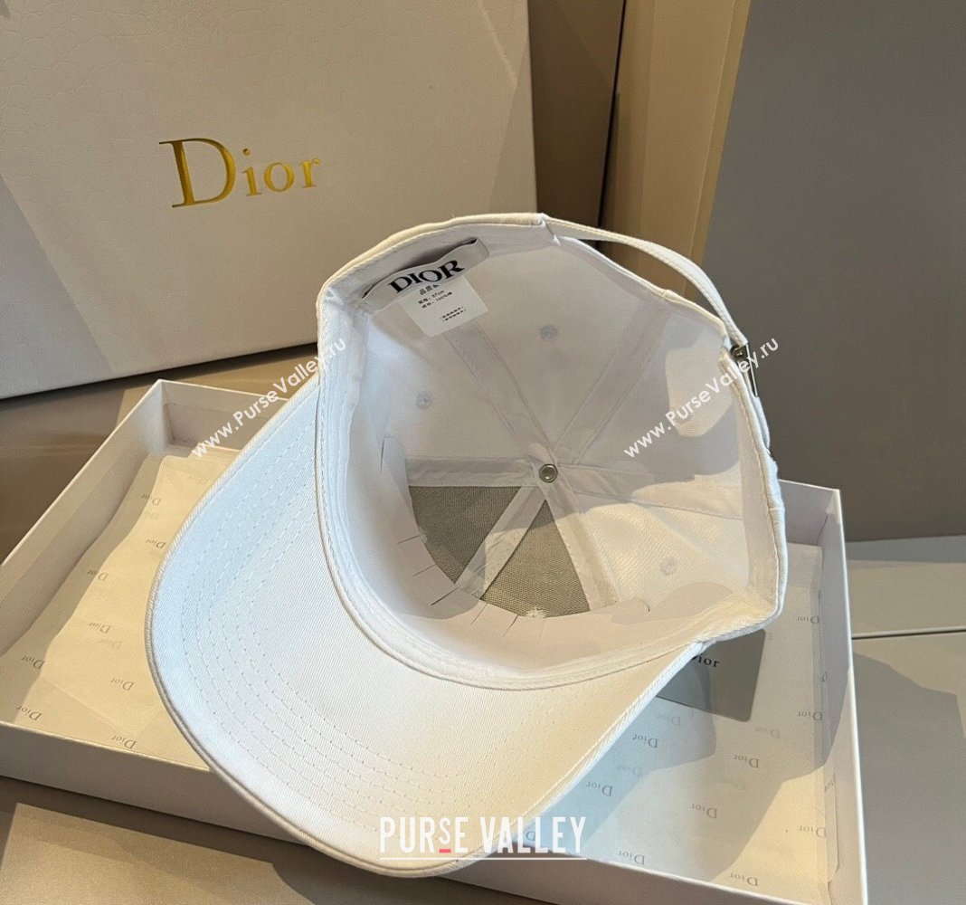 Dior Baseball Hat White 2024 040303 (XMN-240403150)