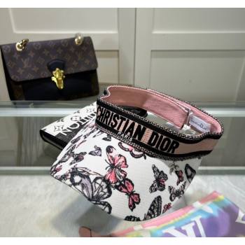 Dior Butterfly Visor hat Pink 2024 0513 (A-240514074)