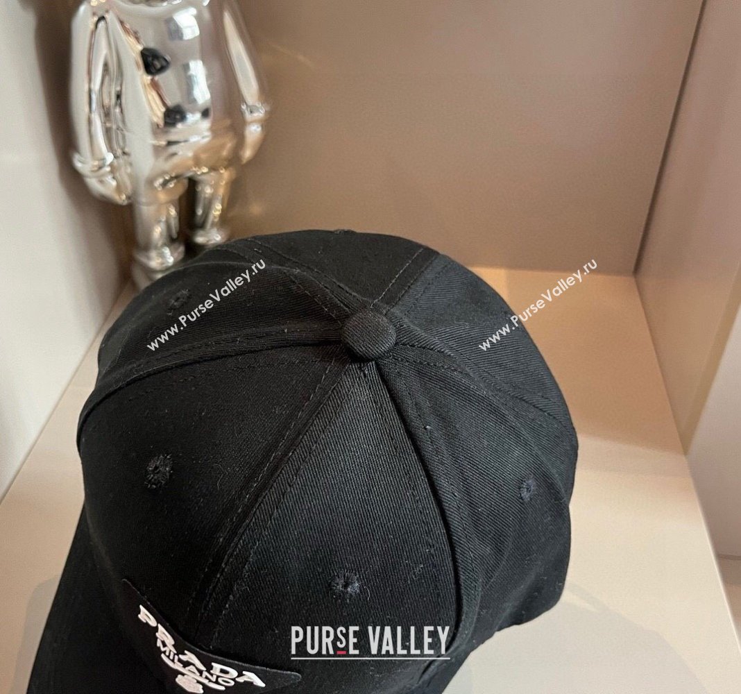 Prada Canvas Baseball hat Black 2024 0514 (XMN-240514116)