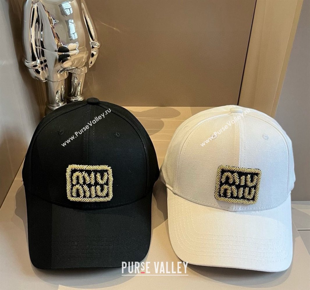 Miu Miu Canvas Baseball hat 2024 061904 (XMN-240619034)