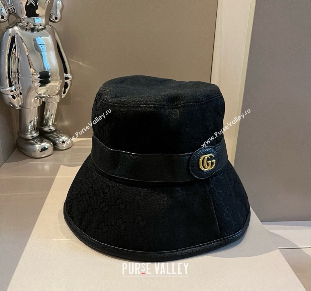 Gucci GG Canvas Bucket hat Black 2024 061905 (XMN-240619035)