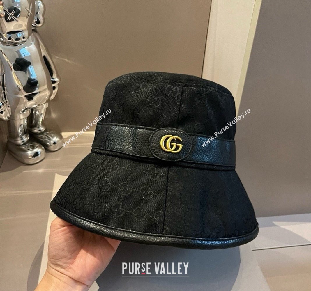 Gucci GG Canvas Bucket hat Black 2024 061905 (XMN-240619035)