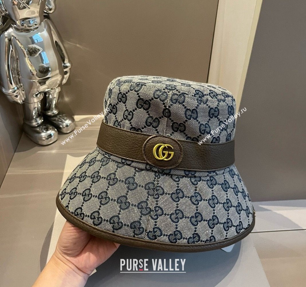 Gucci GG Canvas Bucket hat Grey 2024 061905 (XMN-240619036)