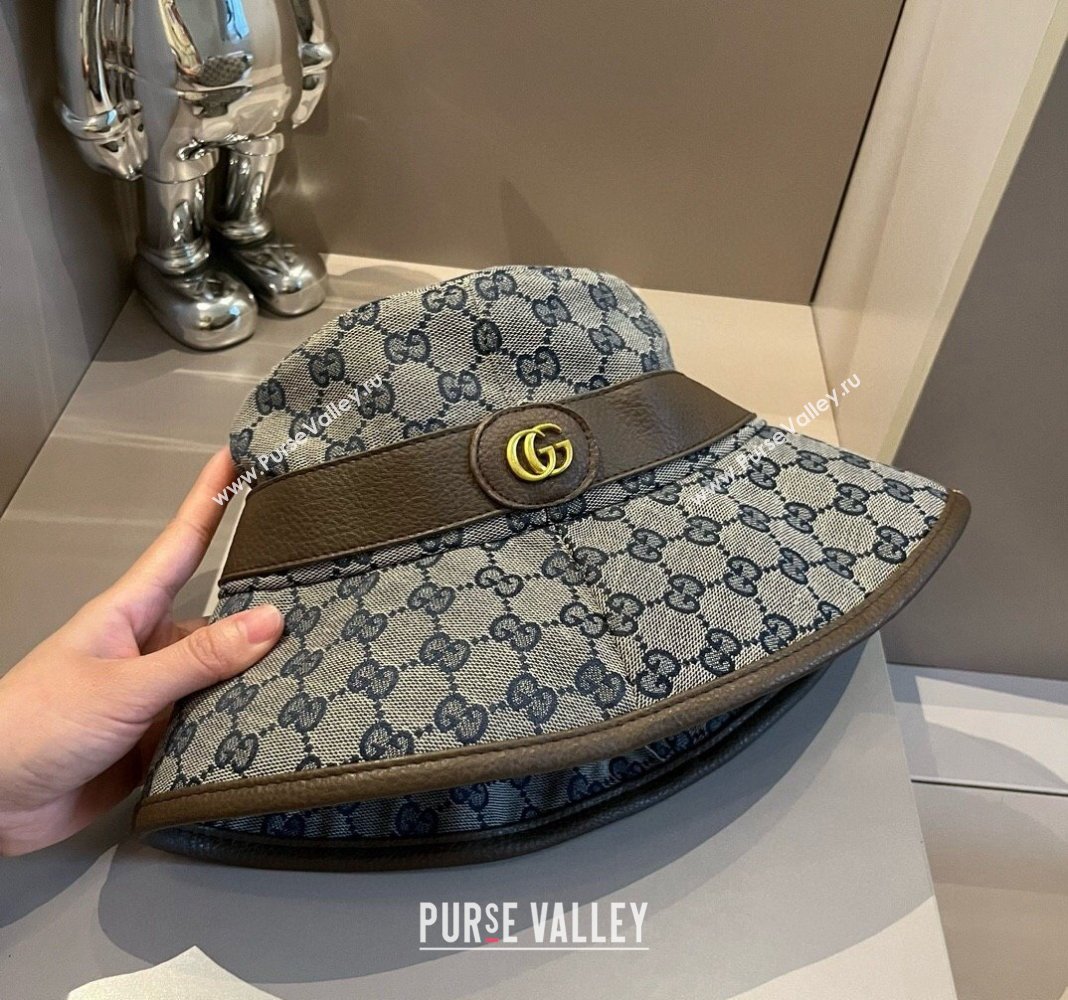 Gucci GG Canvas Bucket hat Grey 2024 061905 (XMN-240619036)